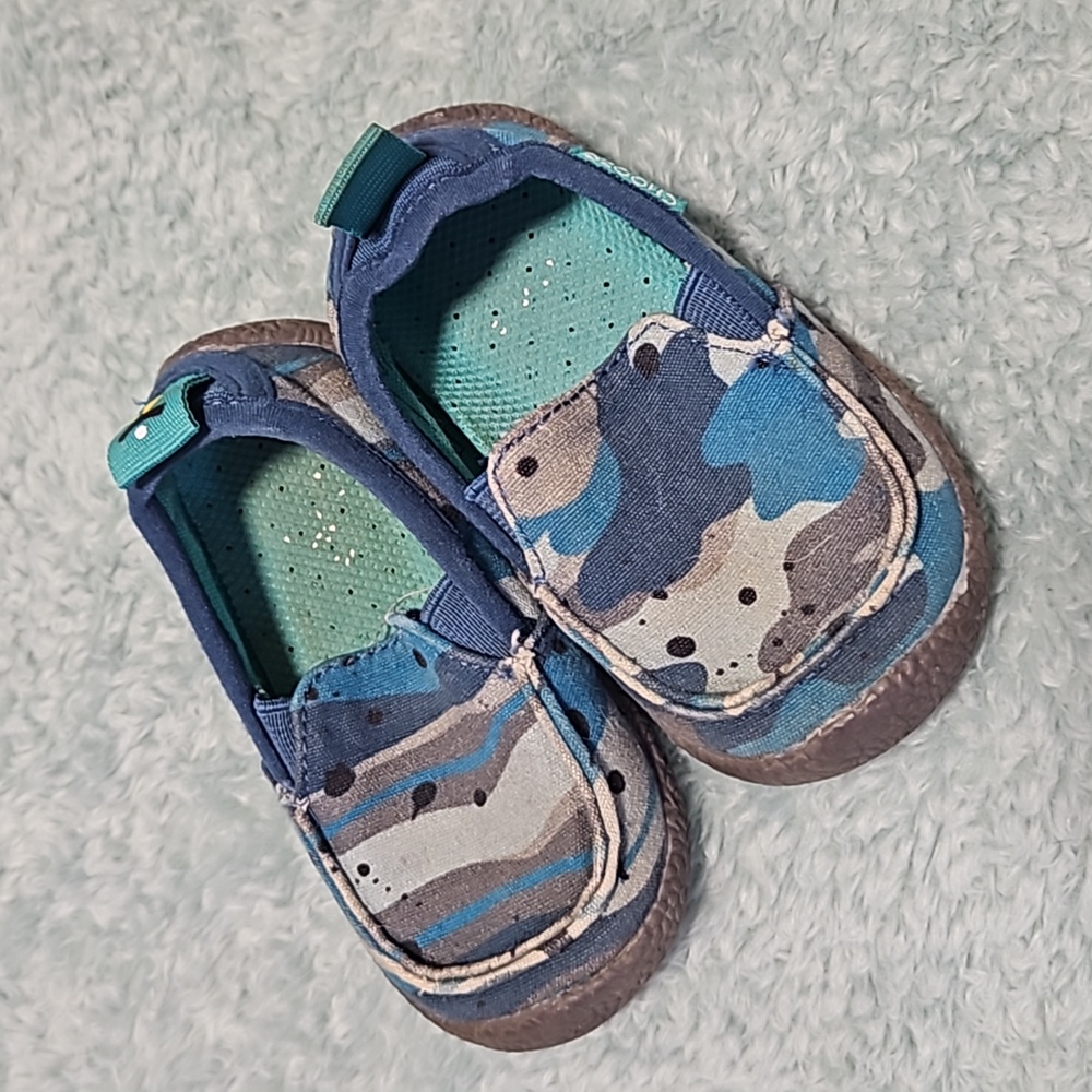 Chooze Scout Camo Blue Size 5